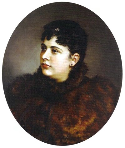 Portrait of Dona Tita by Karl Ernest Papf